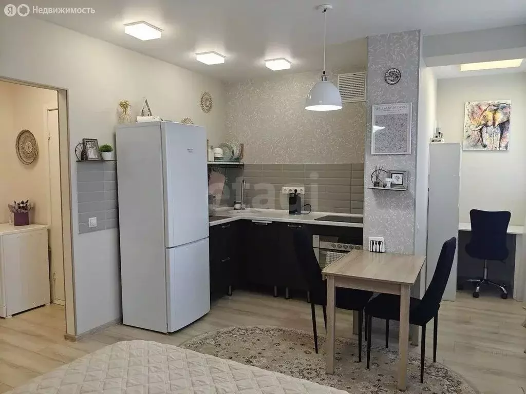 Квартира-студия: Белгород, Семейная улица, 7 (27 м) - Фото 1
