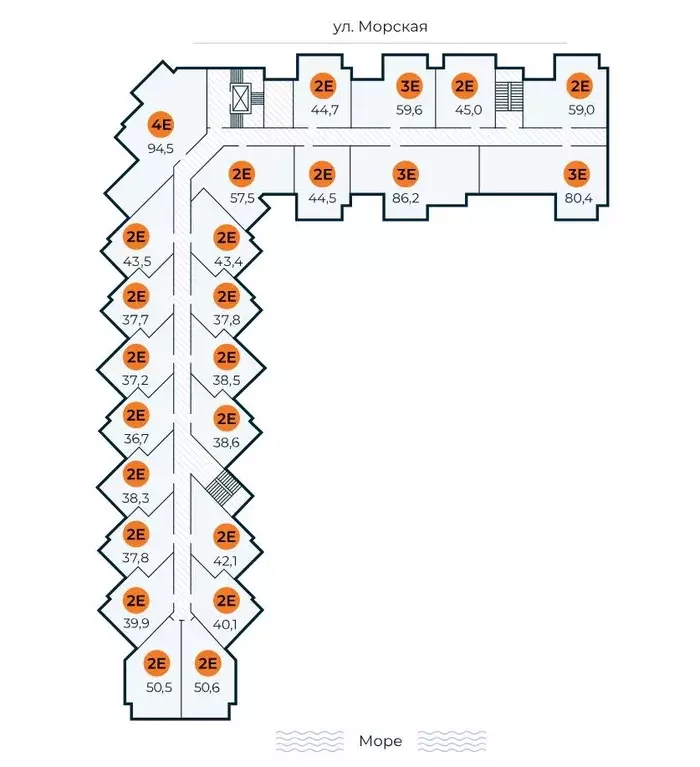 1-к кв. Крым, Евпатория городской округ, Заозерное пгт ул. Аллея ... - Фото 2