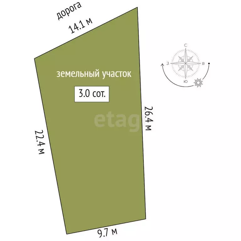 Участок в Тюменская область, Исетский муниципальный округ, деревня ... - Фото 1