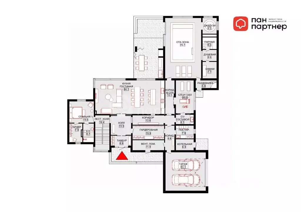 Дом в Ленинградская область, Выборгский район, Первомайское с/пос, ... - Фото 2