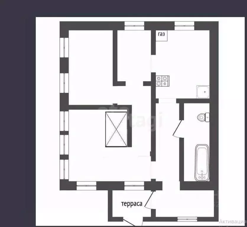 Дом в Калужская область, Кондрово г. Дзержинский муниципальный округ, ... - Фото 2