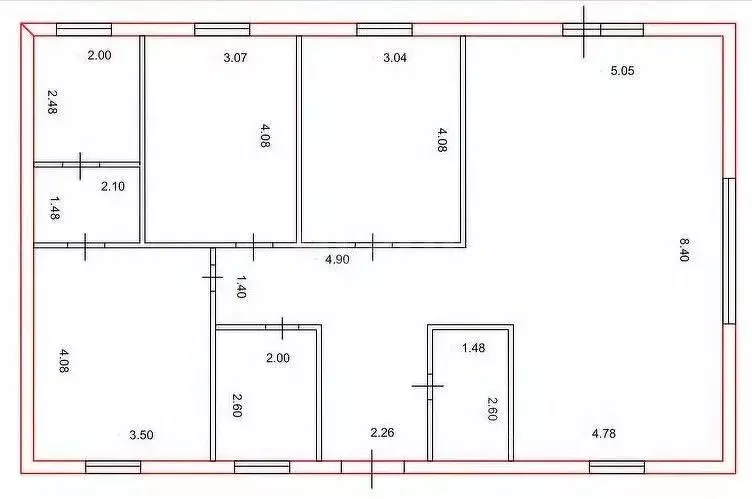 Дом в Курская область, Курский район, Рышковский сельсовет, Кислино ... - Фото 2