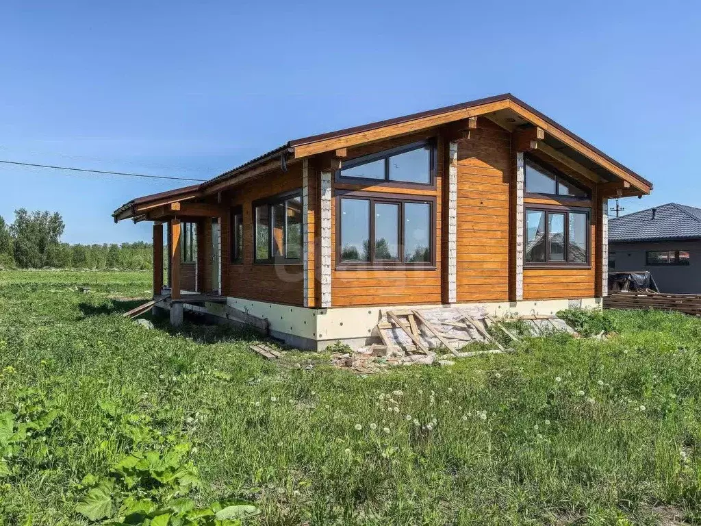 Дом в Новосибирская область, Мошковский район, пос. Октябрьский  (100 ... - Фото 1