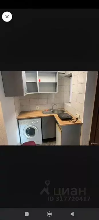 1-к кв. Крым, Симферополь ул. Красного Креста, 21 (25.0 м) - Фото 0