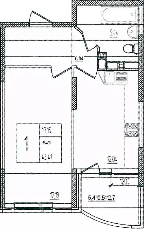 1-к кв. Краснодарский край, Краснодар ул. Кирилла Россинского, 3/1 ... - Фото 0