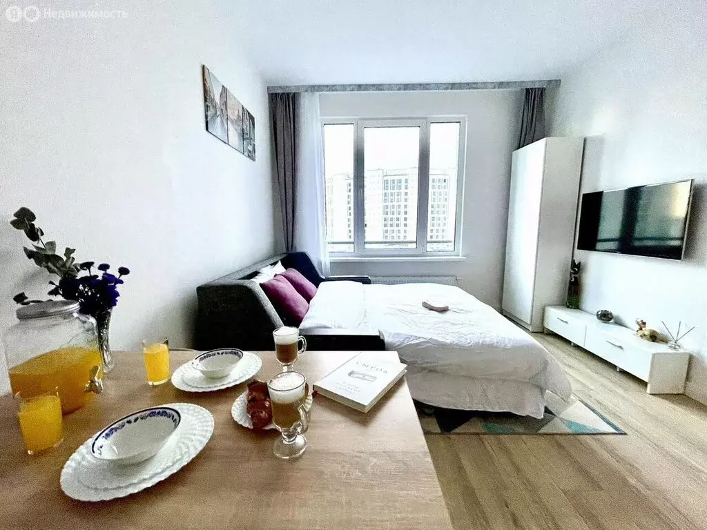 Квартира-студия: Санкт-Петербург, проспект Крузенштерна, 4 (21 м) - Фото 1