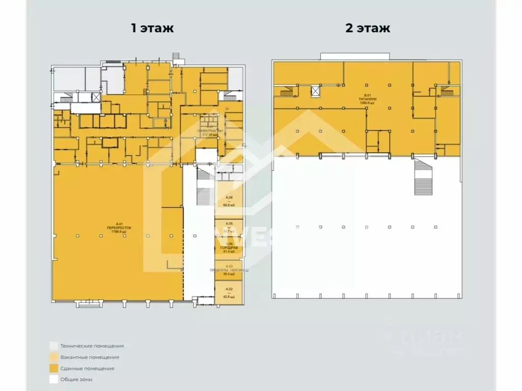 Торговая площадь в Москва ул. Паперника, 9 (3875 м) - Фото 1