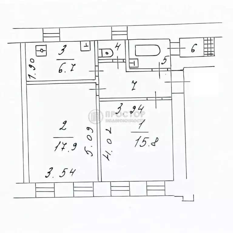 2-к кв. Москва Садовая-Каретная ул., 8С2 (52.0 м) - Фото 2