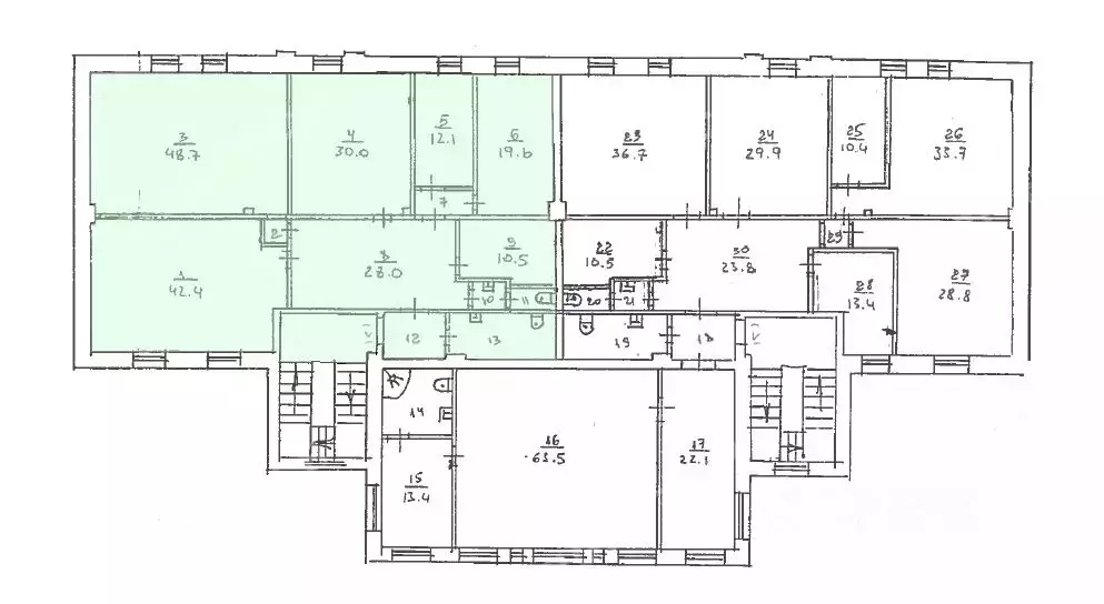 Офис в Москва Старая Басманная ул., 7С2 (217 м) - Фото 2