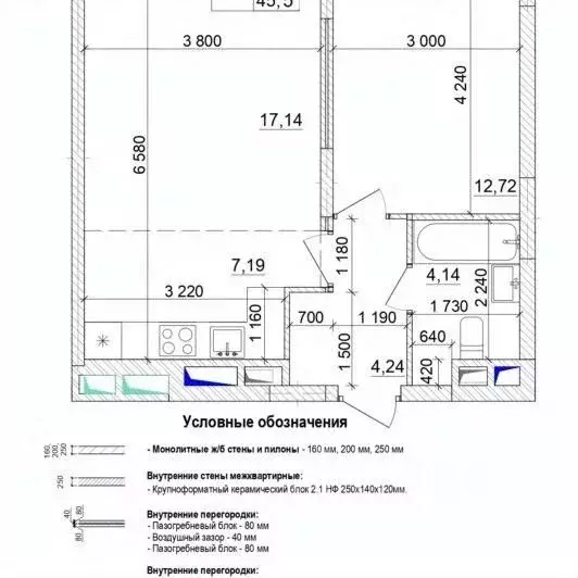 1-к кв. Кемеровская область, Кемерово ул. Сарыгина, 31 (45.5 м) - Фото 0