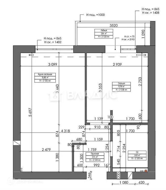Продаётся 1-к квартира, 37.7 м - Фото 1