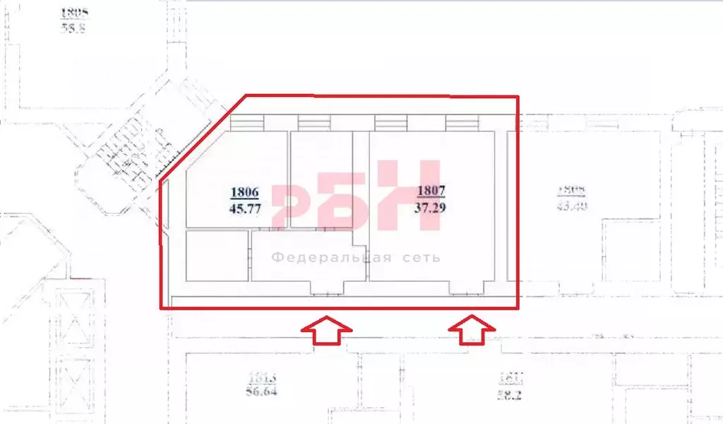 Офис в Свердловская область, Екатеринбург ул. Белинского, 83 (83 м) - Фото 2