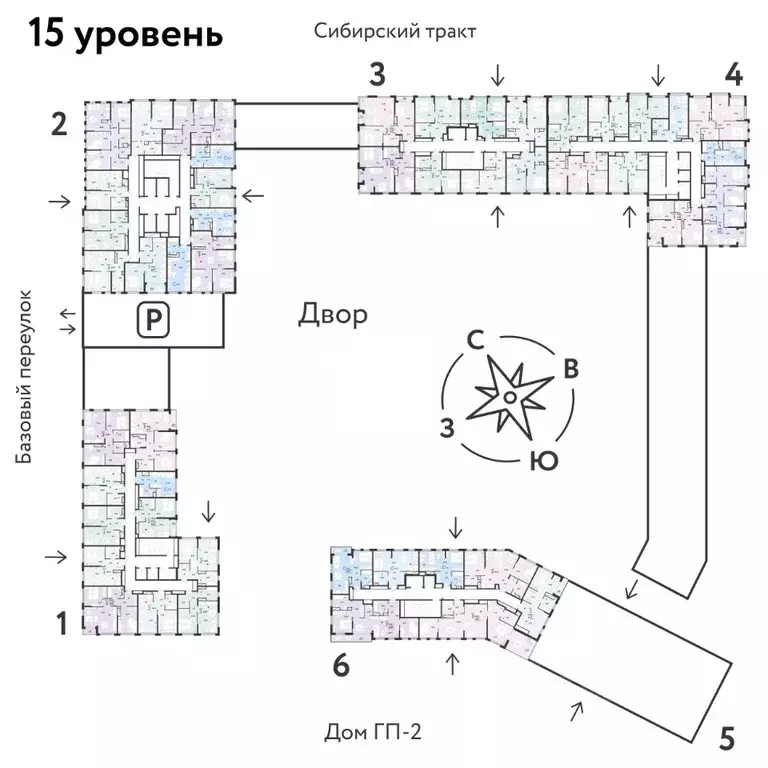 3-к кв. Свердловская область, Екатеринбург Сибирский мкр, Жилой ... - Фото 1