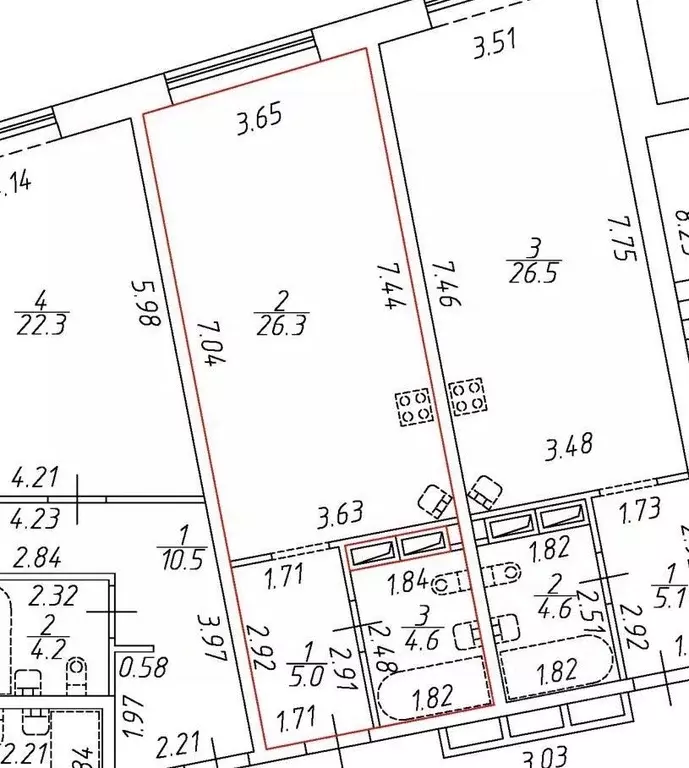 Студия Санкт-Петербург просп. Средний Васильевского острова, 87к3 ... - Фото 2