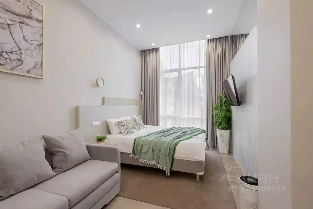 1-к кв. Краснодарский край, Сочи Центральный мкр, ул. Навагинская, 11А ... - Фото 2