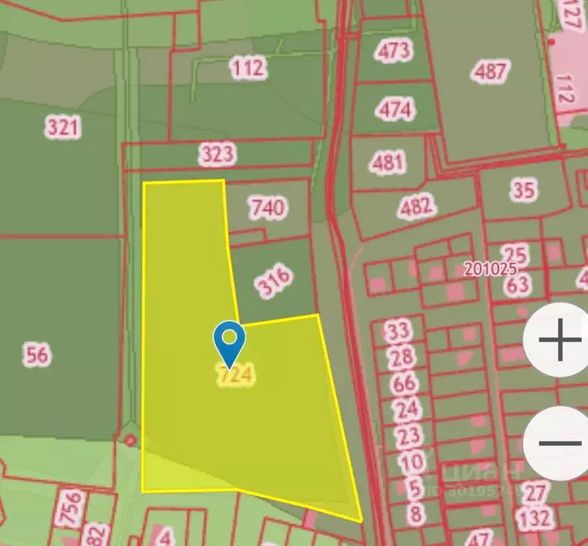 Участок в Краснодарский край, Динской район, Новотитаровская ст-ца  ... - Фото 1