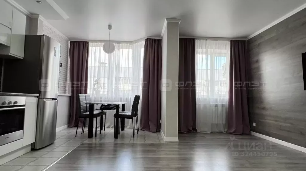 2-к кв. Татарстан, Казань ул. Четаева, 10 (66.2 м) - Фото 2