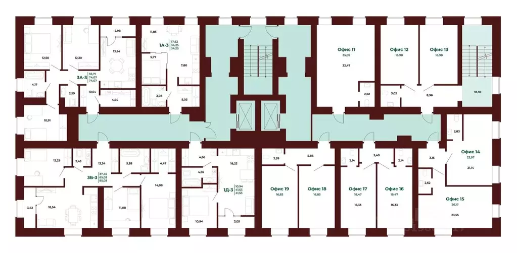 Офис в Пензенская область, Пенза Тернопольская ул., 20 (17 м) - Фото 1