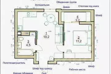 Студия Саратовская область, Саратов просп. Героев Отечества, 4А (34.0 ... - Фото 1