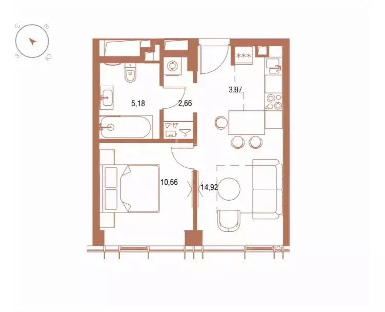 2-к кв. Москва 2-я Хуторская ул., 34 (37.5 м) - Фото 2