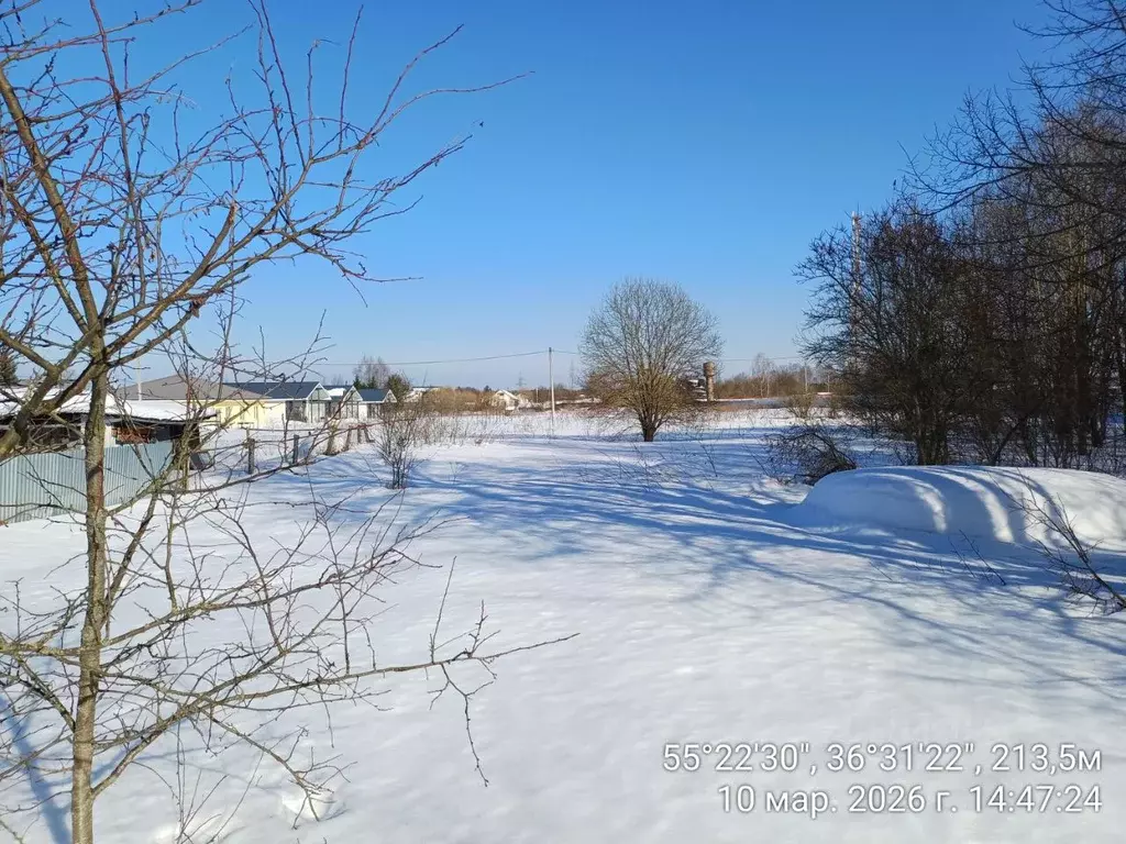 Участок в Московская область, Наро-Фоминский городской округ, ... - Фото 1