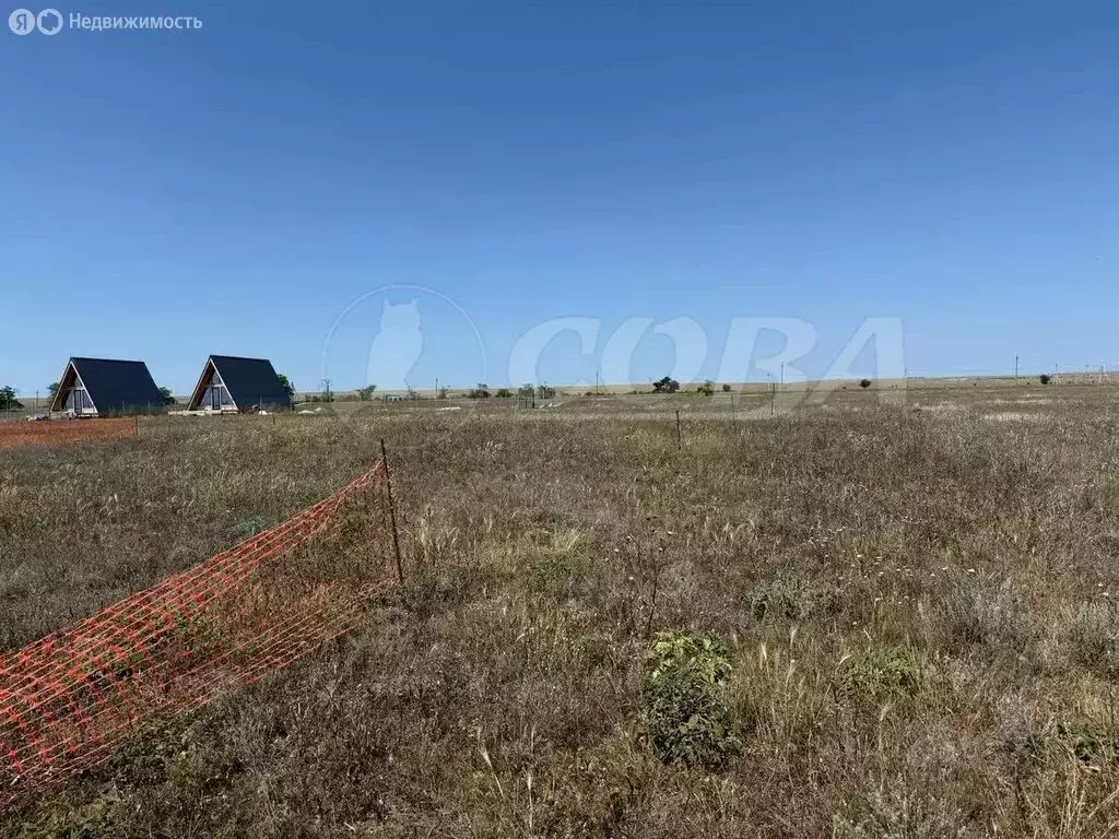 Участок в Черноморский район, село Окунёвка (6 м) - Фото 1