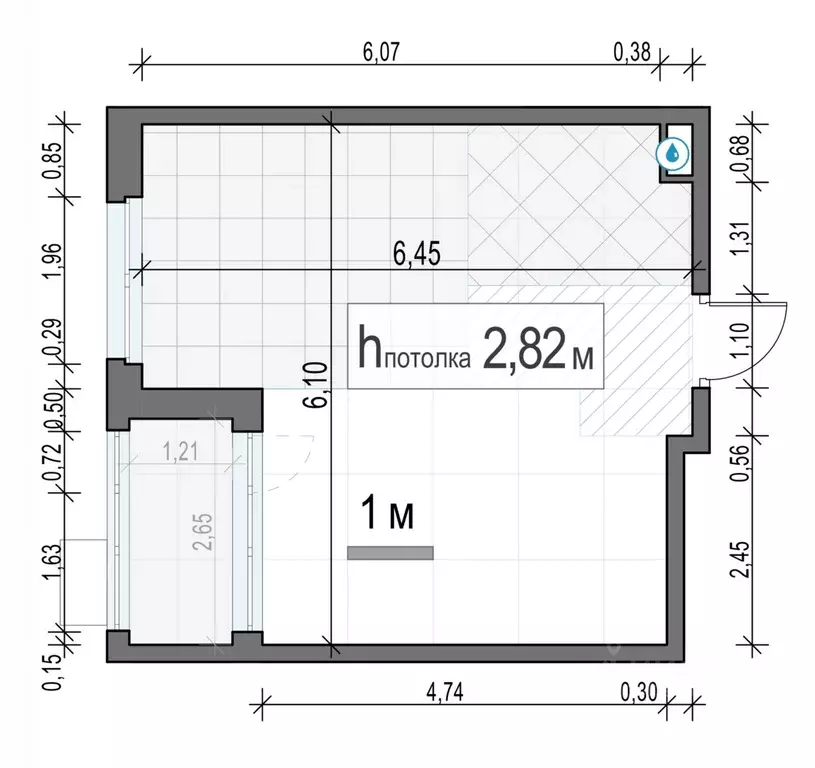 1-к кв. Московская область, Мытищи 17А мкр, Новое Медведково жилой ... - Фото 0