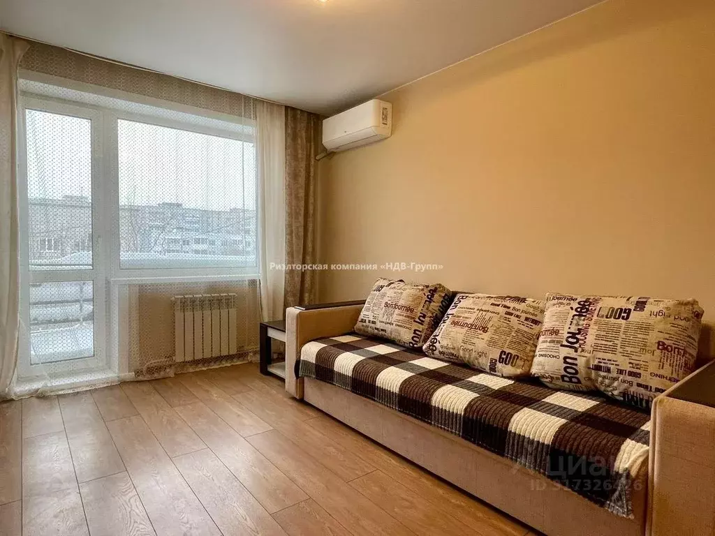 2-к кв. Хабаровский край, Хабаровск ДОС кв-л, 34 (44.4 м) - Фото 0