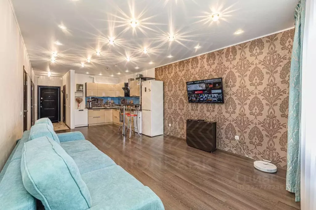 2-к кв. Челябинская область, Челябинск Комсомольский просп., 19а (68.9 ... - Фото 2