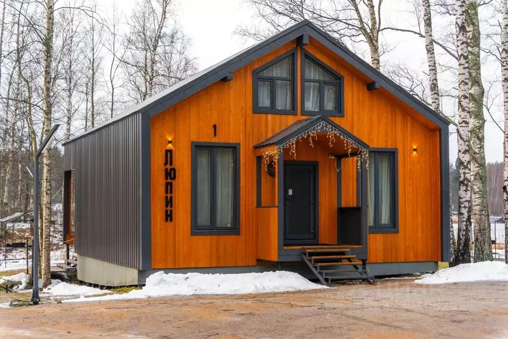 Дом в Ленинградская область, Приозерский район, Ромашкинское с/пос, ... - Фото 2