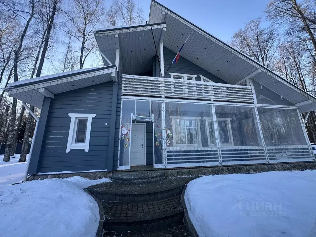Дом в Ленинградская область, Выборгский район, Полянское с/пос, пос. ... - Фото 1