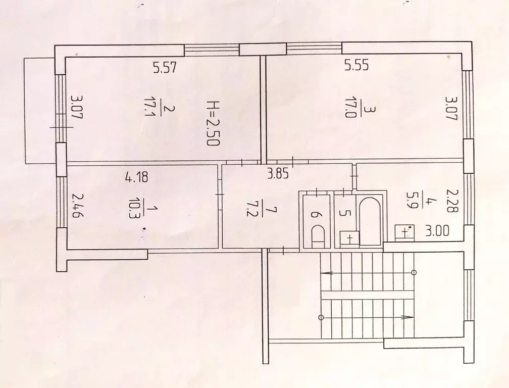 3-к кв. Пермский край, Пермь ул. Космонавта Леонова, 40 (60.5 м) - Фото 1