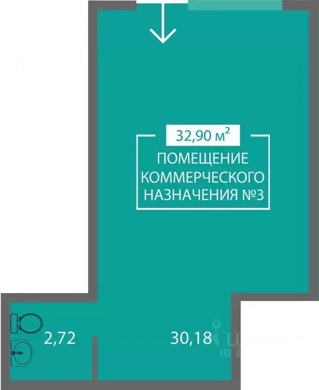Помещение свободного назначения в Крым, Симферополь ул. Святителя ... - Фото 0