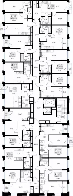 Квартира-студия, 29,3 м, 12/16 эт. - Фото 1