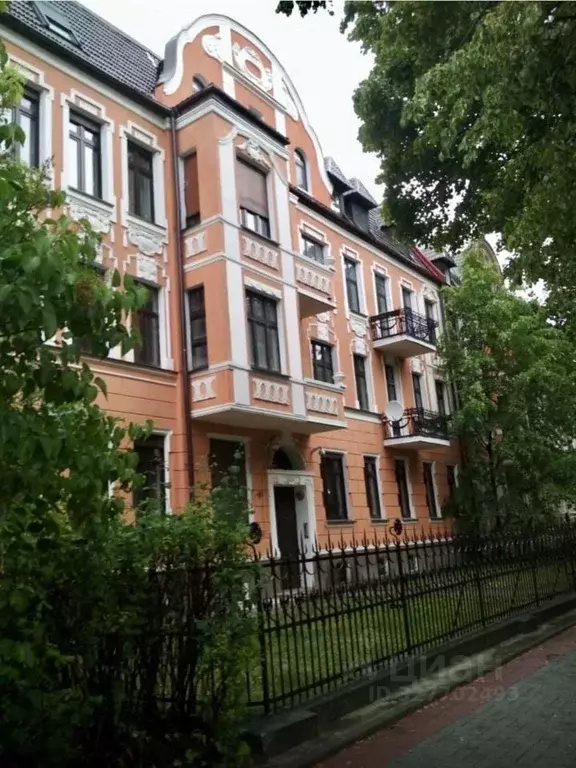 3-к кв. Калининградская область, Калининград Комсомольская ул., 53А ... - Фото 1