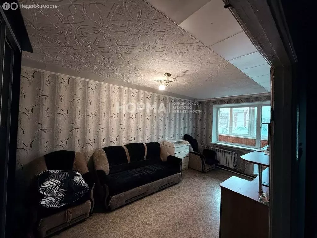 1-комнатная квартира: Октябрьский, 34-й микрорайон, 11 (34.9 м) - Фото 0