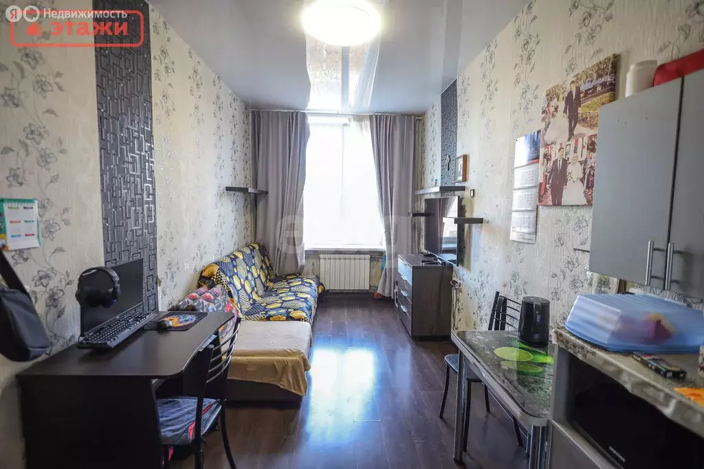 1к в -комнатной квартире (14 м) - Фото 2