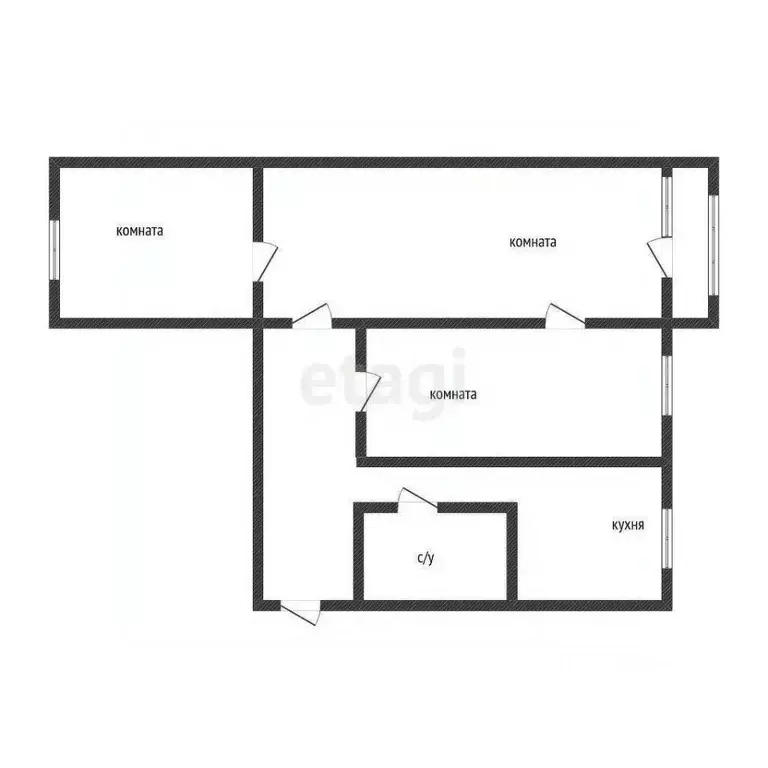 3-к кв. Ярославская область, Ярославль ул. Большая Норская, 13 (58.9 ... - Фото 2