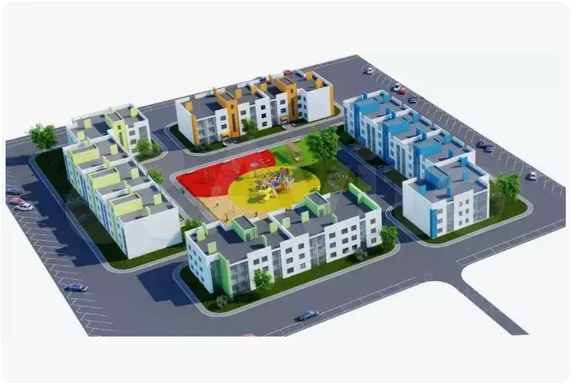 2-к. квартира, 58,6 м, 1/3 эт. - Фото 0