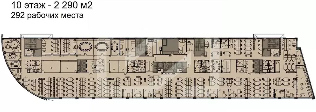 Офис в Москва ул. Правды, 26 (2290 м) - Фото 2