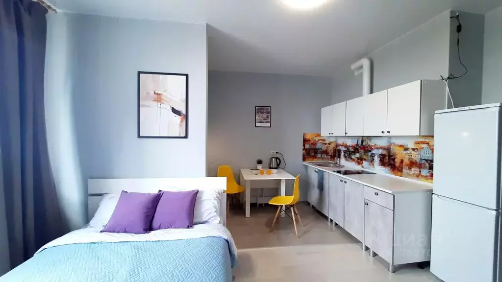 1-к кв. Пермский край, Пермь Теплогорская ул., 24к2 (28.0 м) - Фото 1