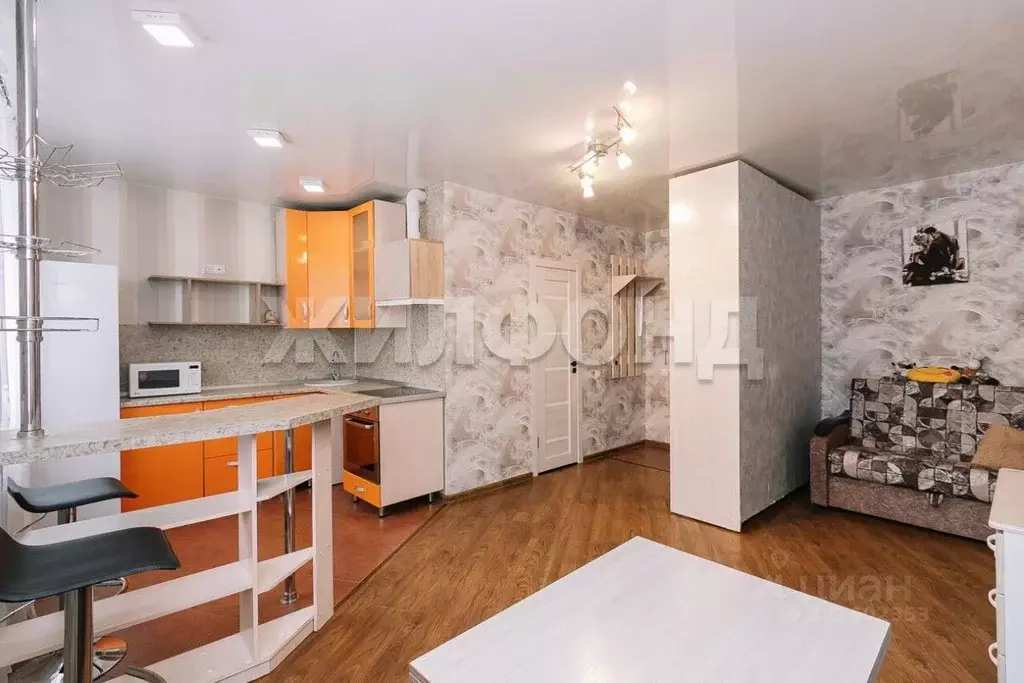 1-к кв. Новосибирская область, Новосибирск Рубежная ул., 10/2 (29.6 м) - Фото 2