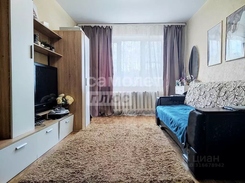 2-к кв. Татарстан, Зеленодольск ул. Сайдашева, 9 (52.1 м) - Фото 0