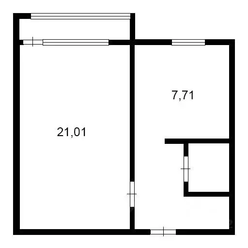 1-к кв. Крым, Евпатория ул. Интернациональная, 138 (36.5 м) - Фото 2