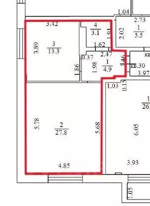 1-к кв. Смоленская область, Вязьма Красноармейское ш., 17 (49.1 м) - Фото 1
