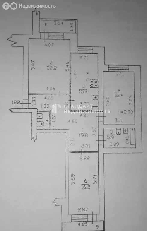 3-комнатная квартира: Екатеринбург, улица Токарей, 68 (97.9 м) - Фото 1