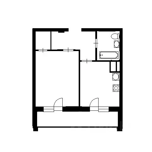 1-к кв. Санкт-Петербург просп. Обуховской обороны, 110К1 (38.0 м) - Фото 2