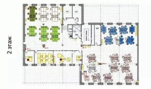 Офис 1769м2 - Фото 0