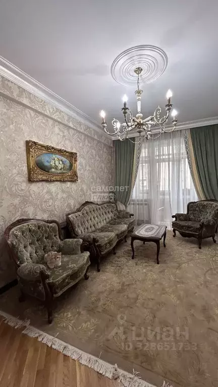 3-к кв. Дагестан, Махачкала ул. Магомета Гаджиева, 168Б (104.0 м) - Фото 1