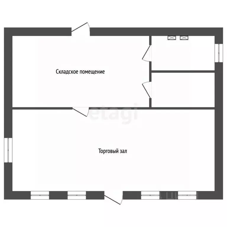 Торговая площадь в Московская область, Серпухов городской округ, д. ... - Фото 2